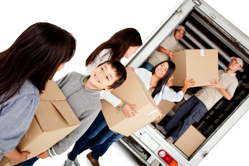 Professional team handling house removals