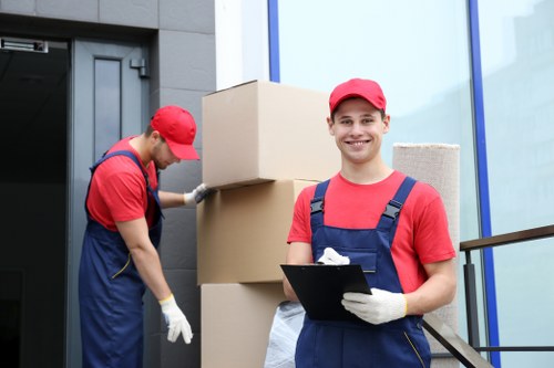 Man with van assisting in home move