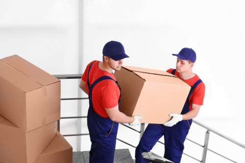 Professional removal team at Brimsdown