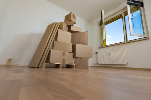 Eco-friendly packing materials used by Removals Kennington