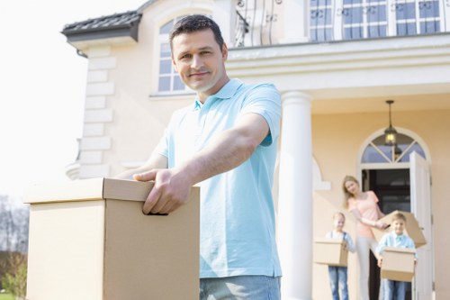 Packing services provided by West Heath removals