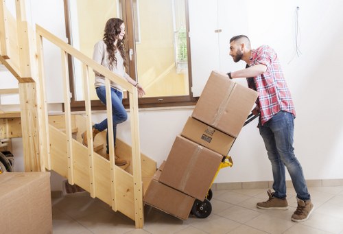 Secure storage facility provided by Removals Camden