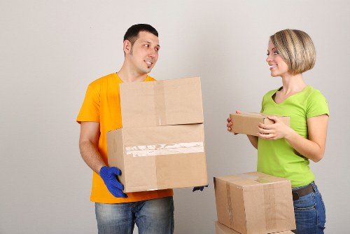 Removals Soho team handling office relocation